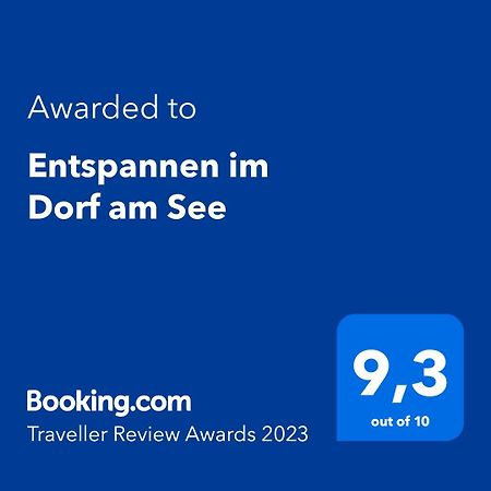 Entspannen Im Dorf Am See Zahren Exteriér fotografie